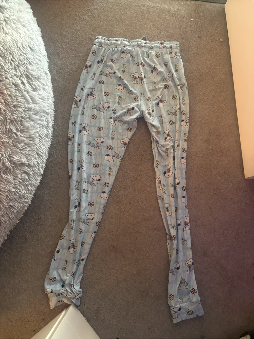 Peanuts Snoopy Pyjama Pants Light Blue - photo 2
