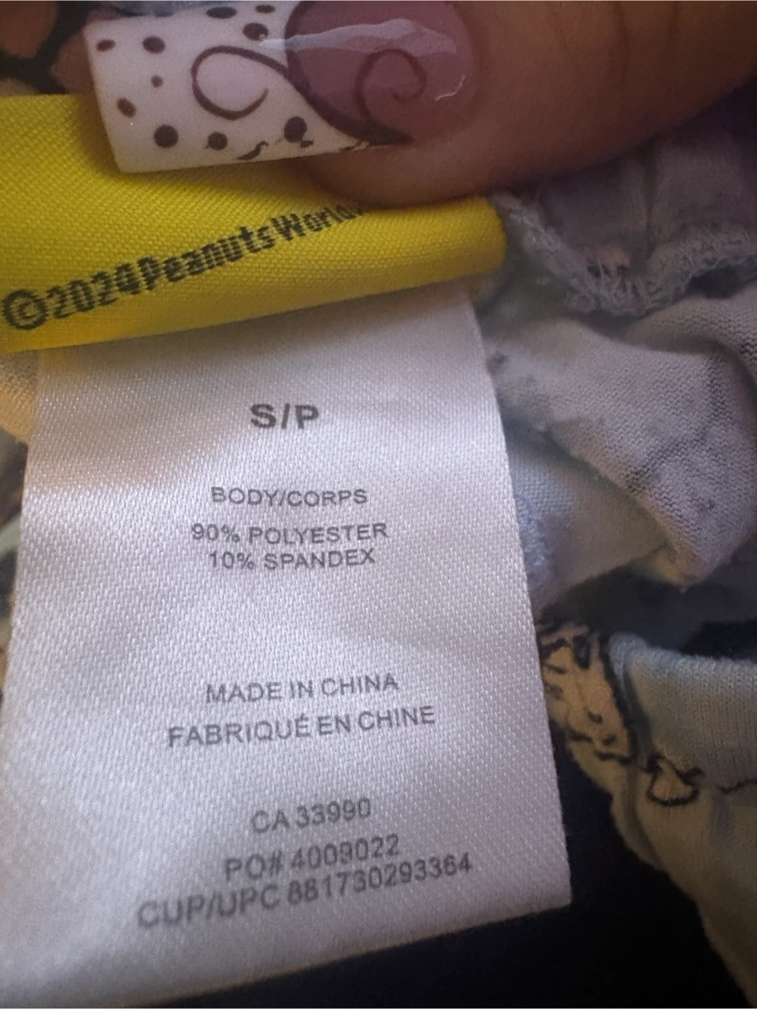Peanuts Snoopy Pyjama Pants Light Blue - photo 3