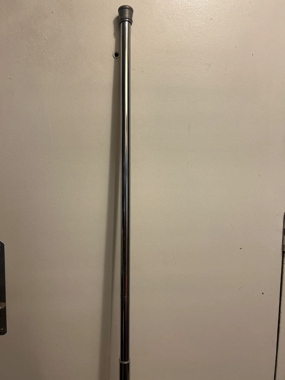 Adjustable Chrome Shower Curtain Tension Rod