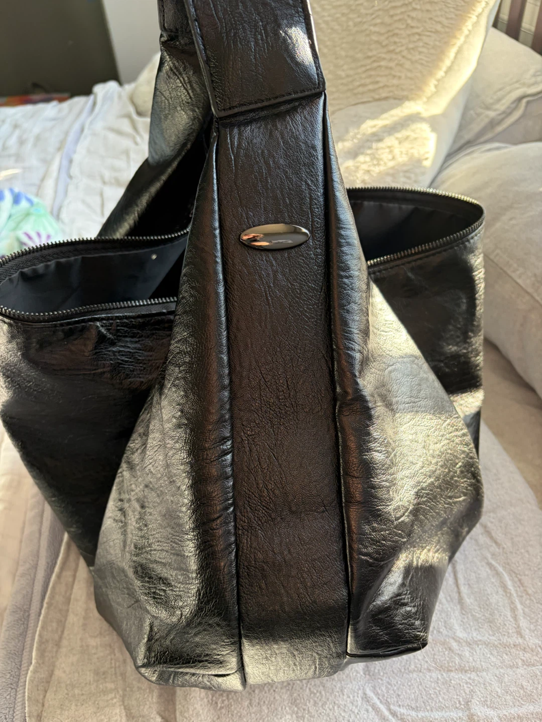 Leather Hobo Bag - photo 4