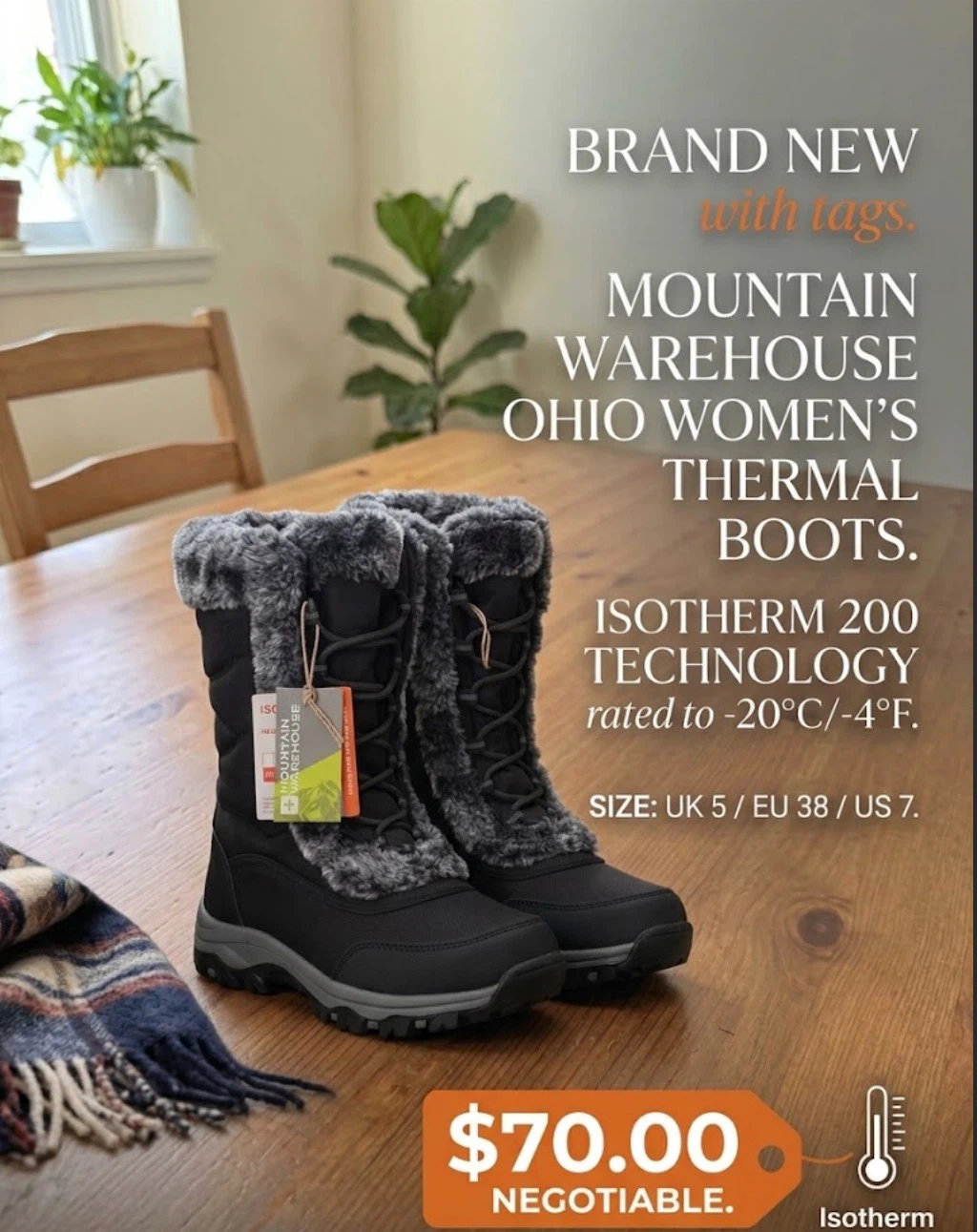Mountain Warehouse Ohio Women's Thermal Boots
