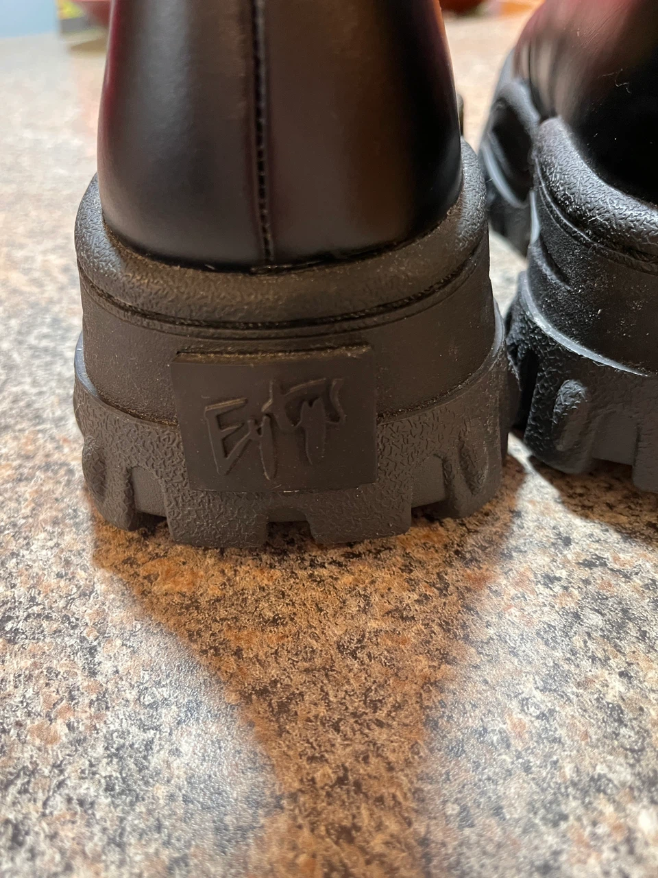 Eytys Black Leather Boots Size 37 - photo 4