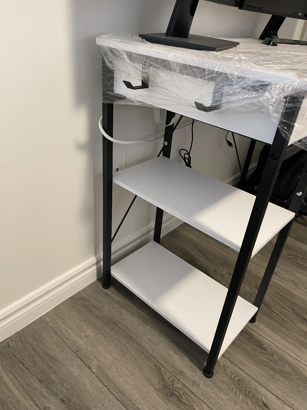 Computer Desk with Shelves - photo 3