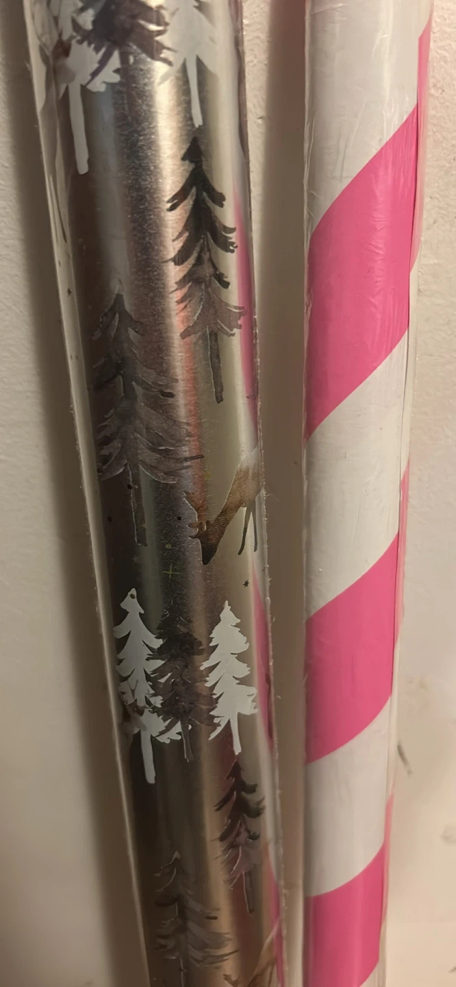 Set of 2 Gift Wrapping Paper Rolls