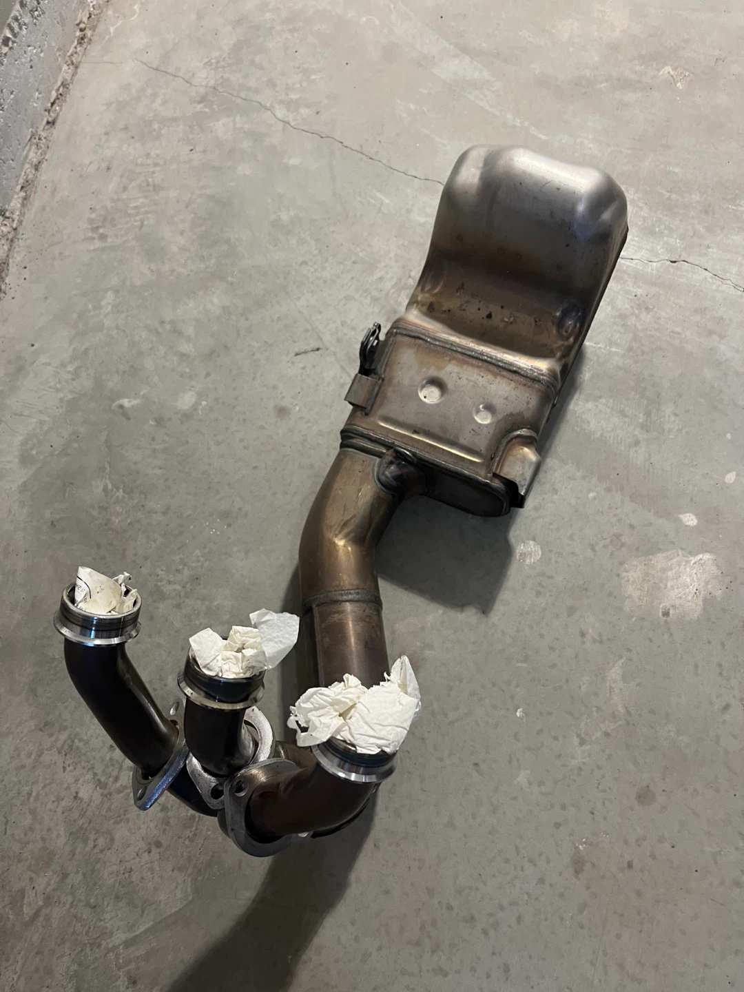2021 Yamaha MT09 stock exhaust