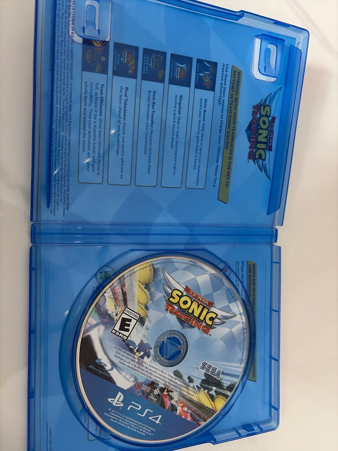 Four PS4 Games: Team Sonic Racing, WRC 8, EA Sports FC 25 - photo 5