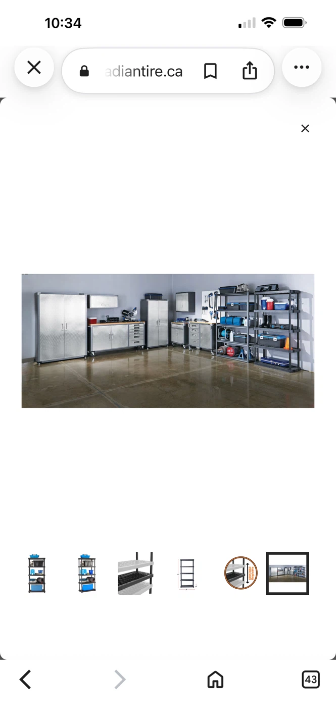 Mastercraft 5-Tier Storage Shelving Unit - photo 4