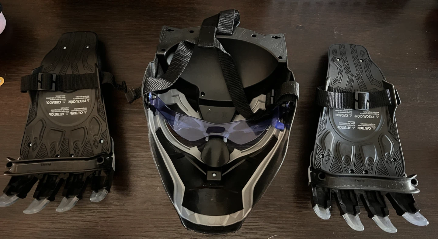 Black Panther Mask & Claws - photo 2
