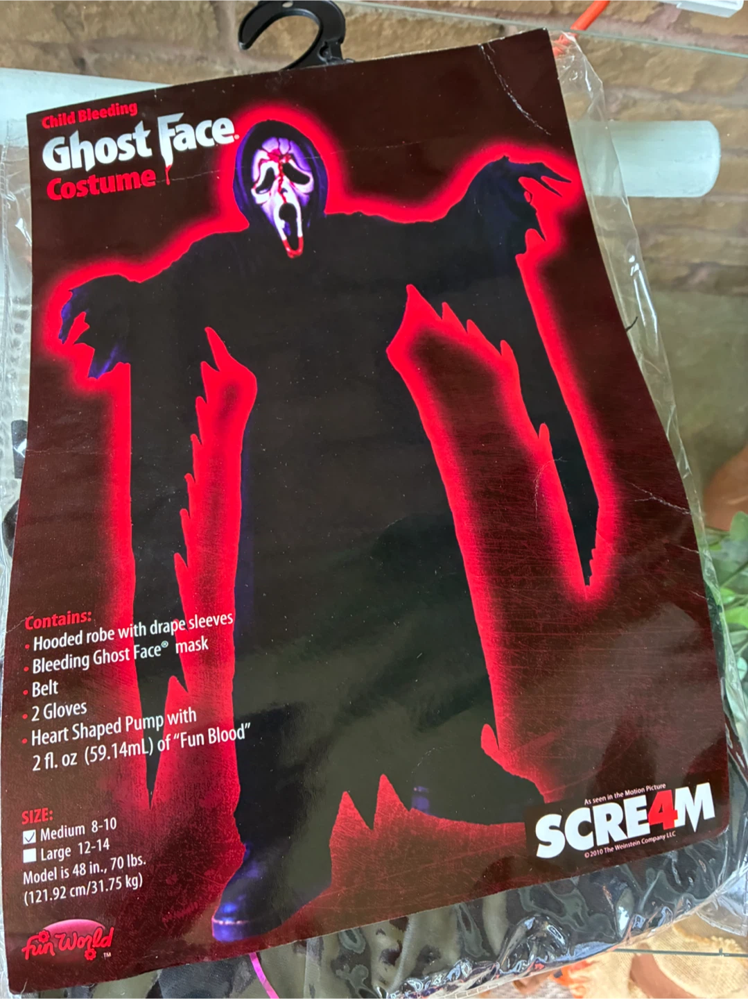 Ghost costume with axe - photo 2