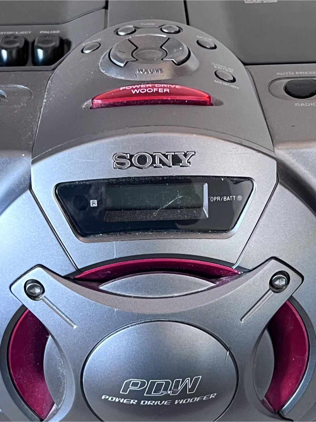 SONY RADIO AND CD PLAYER - photo 2