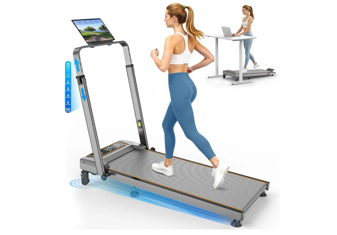 2-in-1 Folding Treadmill - photo 2