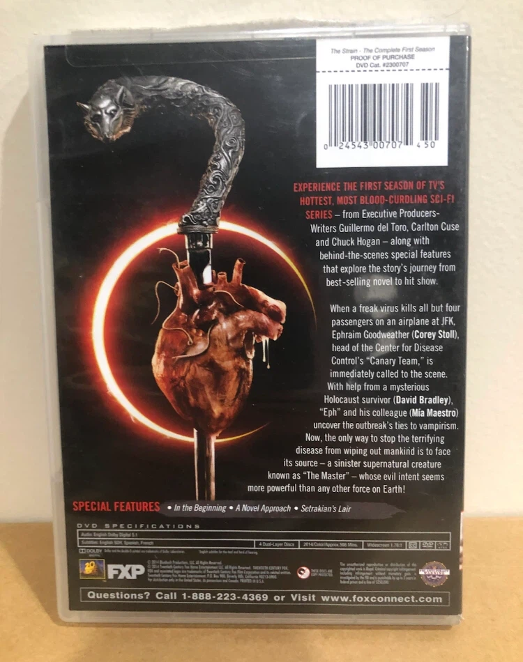 The Strain: The Complete First Season DVD - photo 2