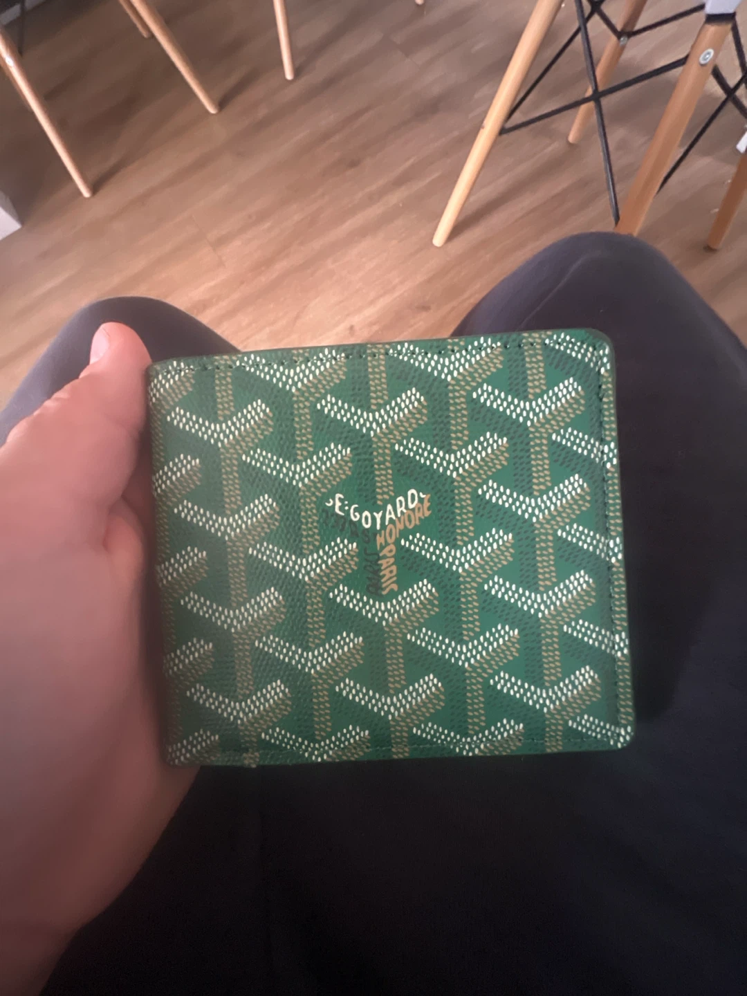 Goyard Bi-Fold Wallet Green - photo 3