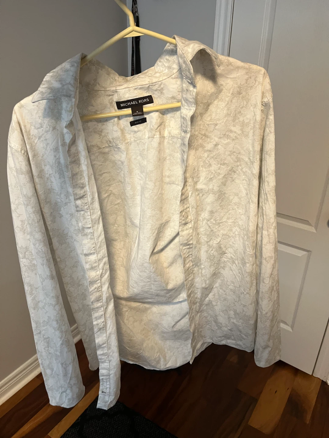 Michael Kors Slim Fit Button-Down Shirt