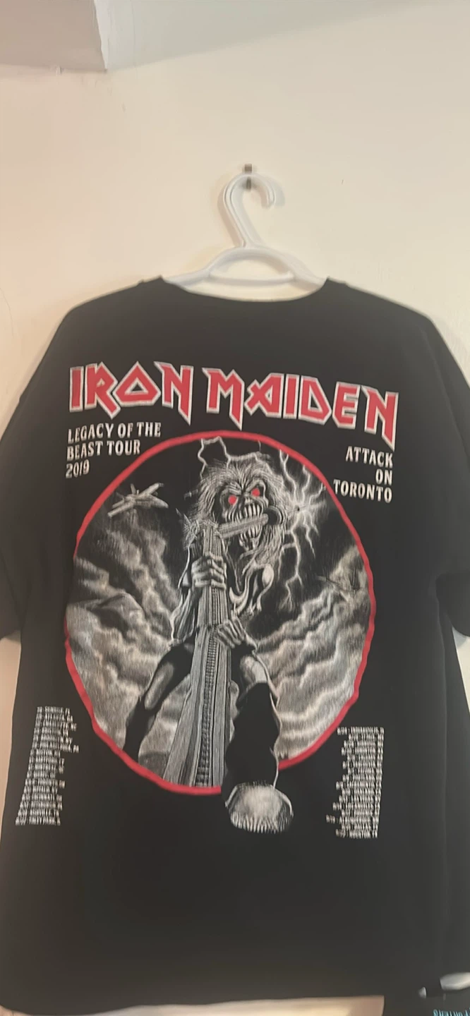 Iron Maiden Legacy of the Beast Tour 2019 T-Shirt - photo 2