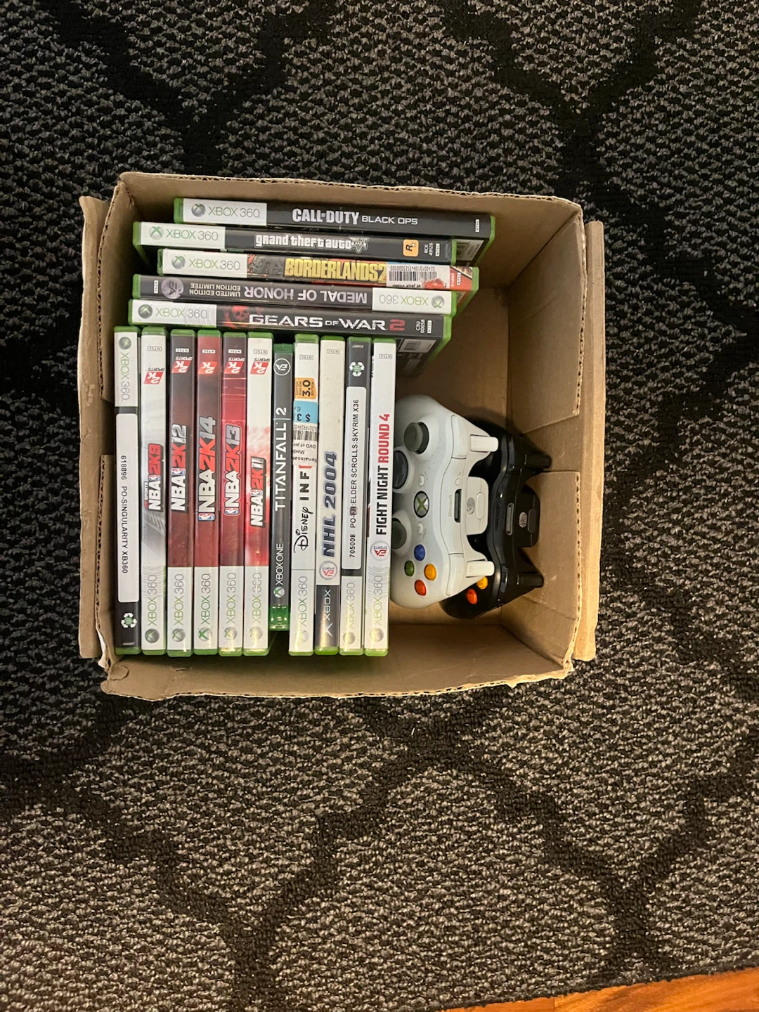 Xbox 360 Game Bundle with Controllers