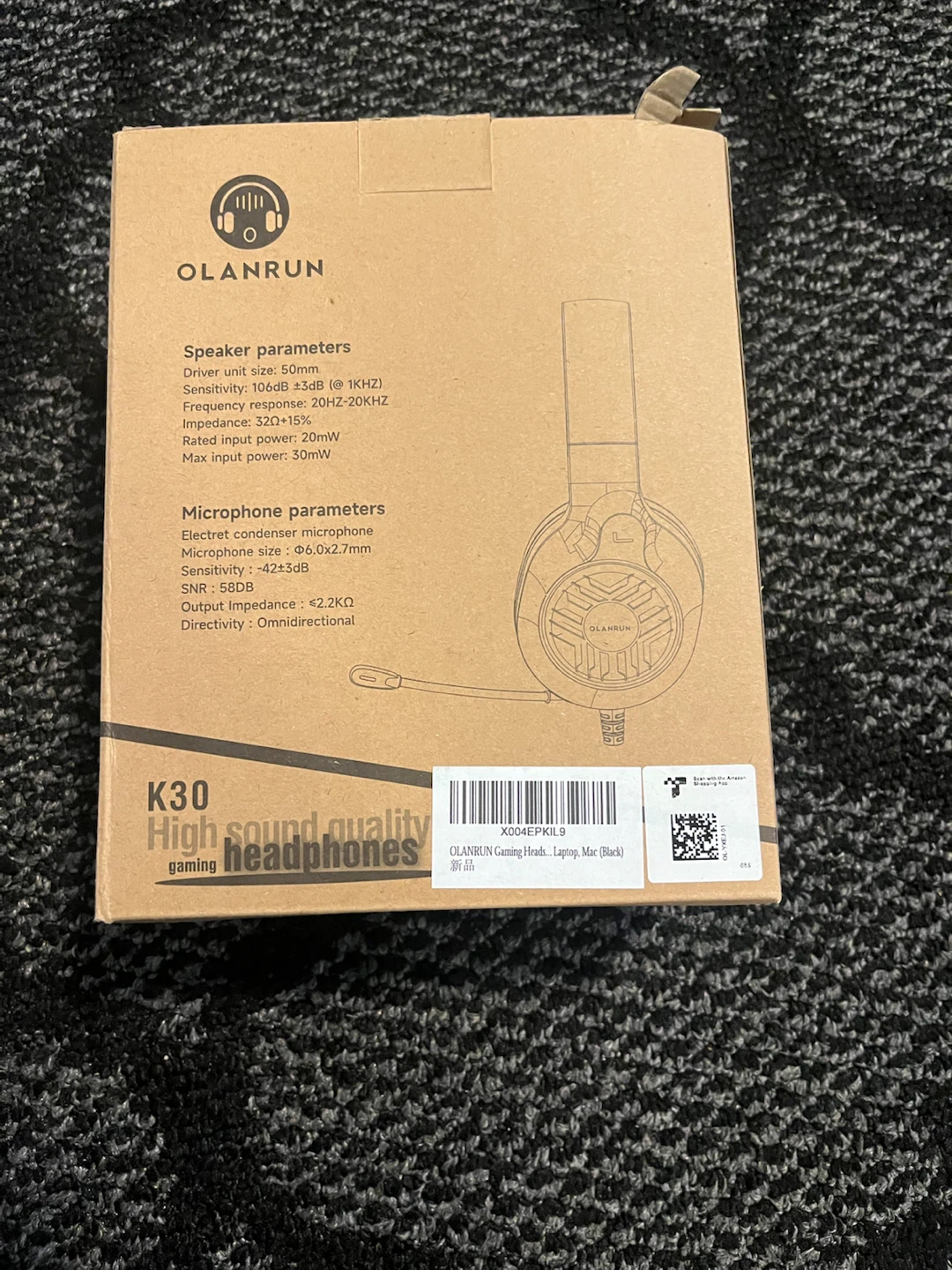 OLANRUN K30 Gaming Headphones - photo 4