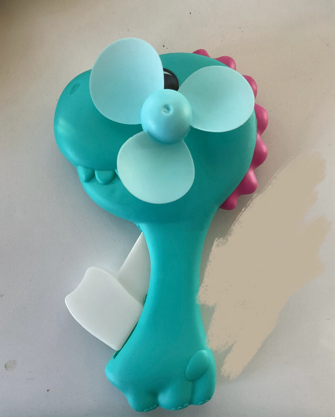 Dinosaur handheld manual fan