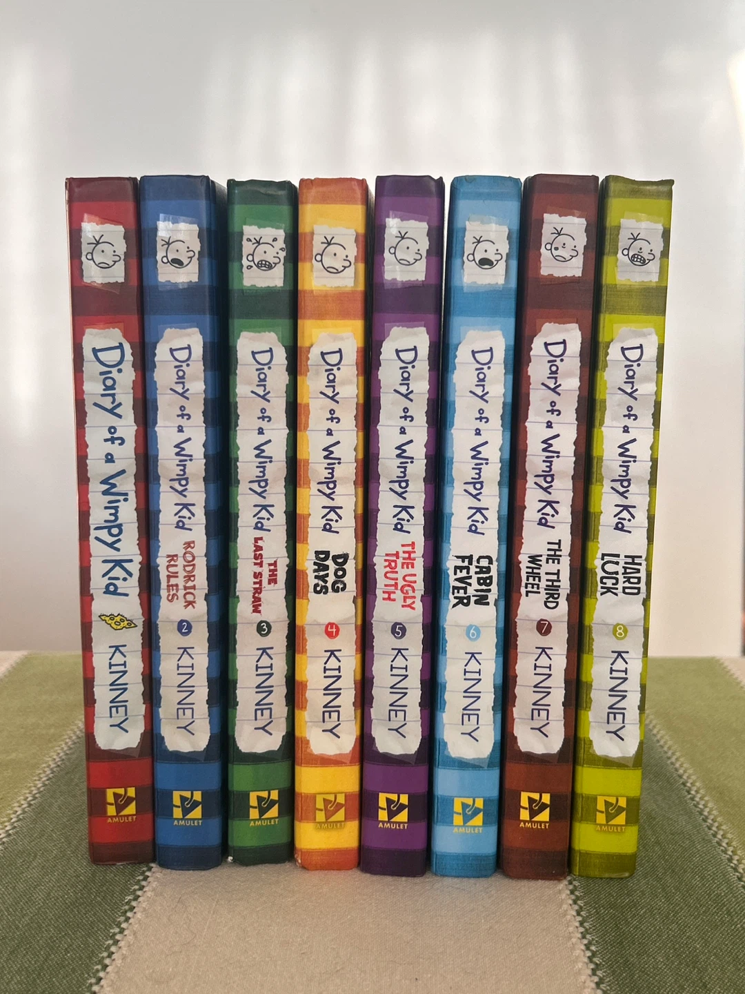 Diary of a Wimpy Kid Books 1-8 Set