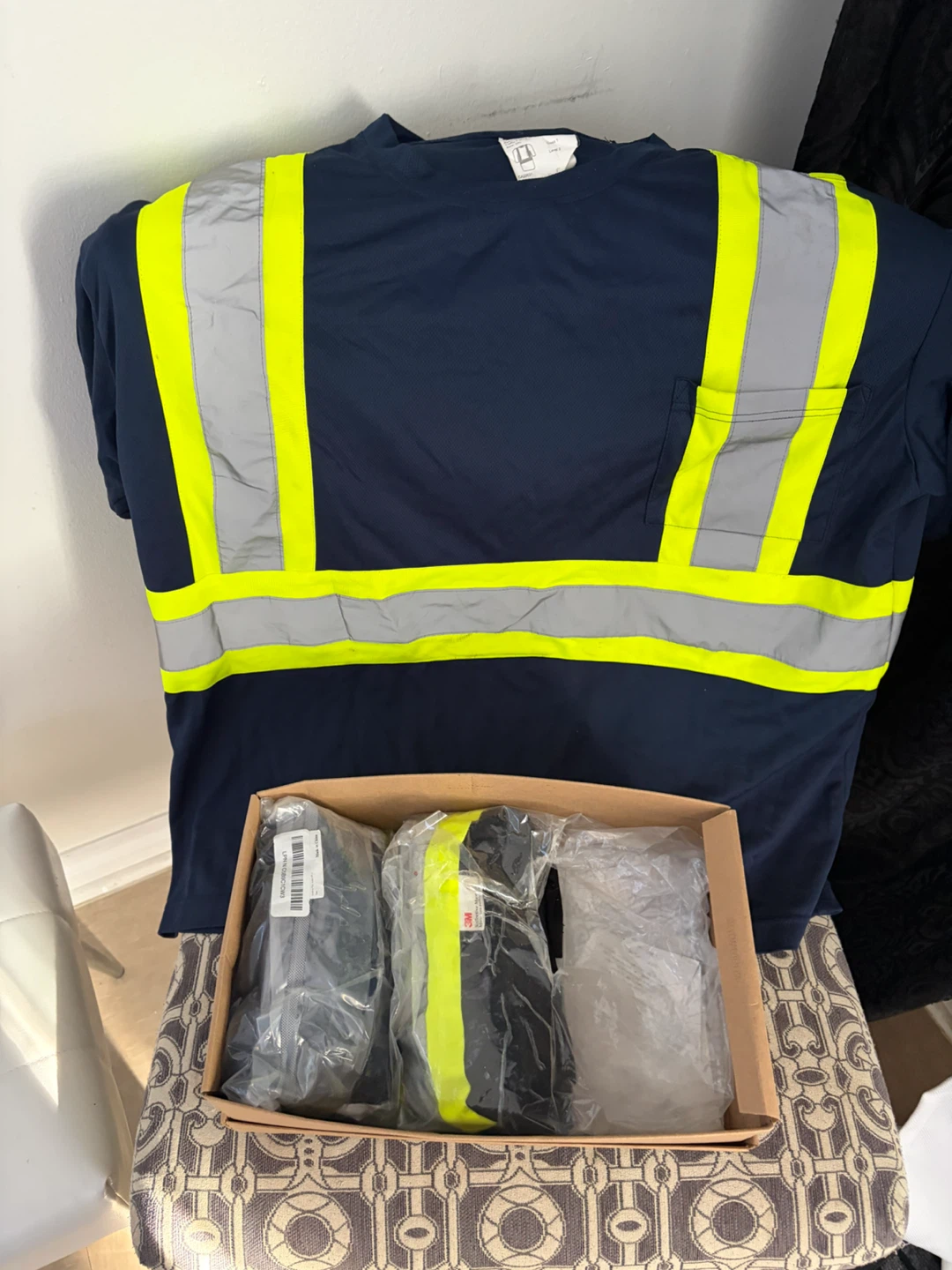 High Visibility Safety T-Shirt, 2XL