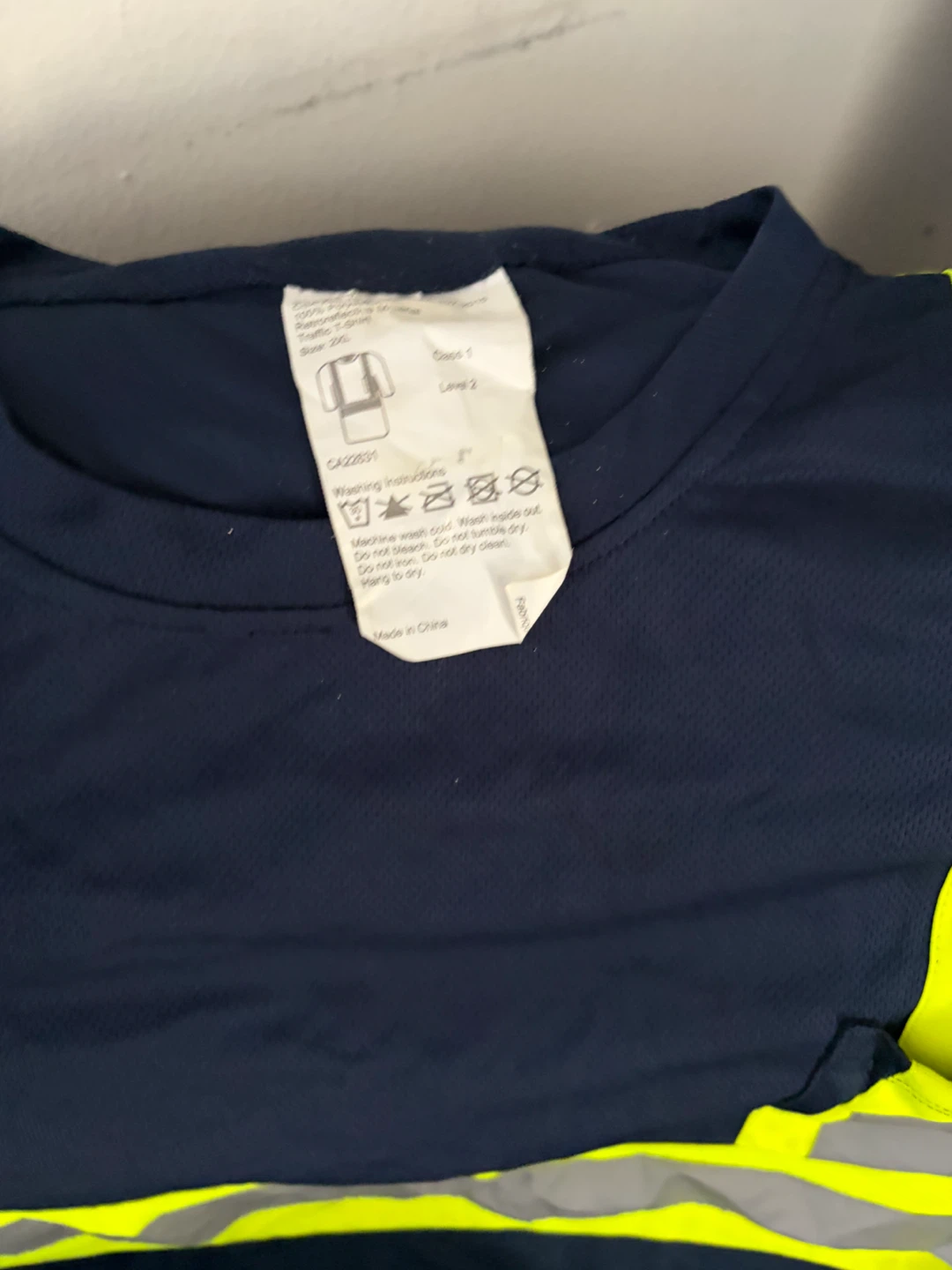 High Visibility Safety T-Shirt, 2XL - photo 2