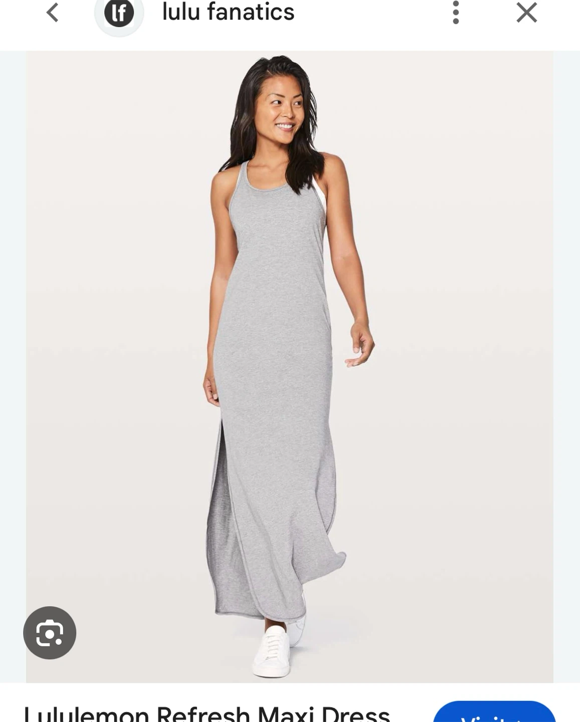 Lululemon Refresh Maxi Dress - Grey - photo 5