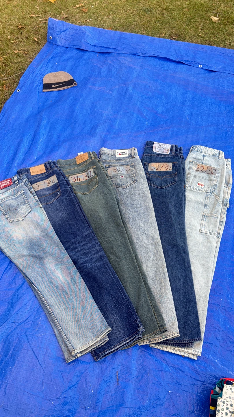 Assorted Vintage Denim Jeans - Various Brands