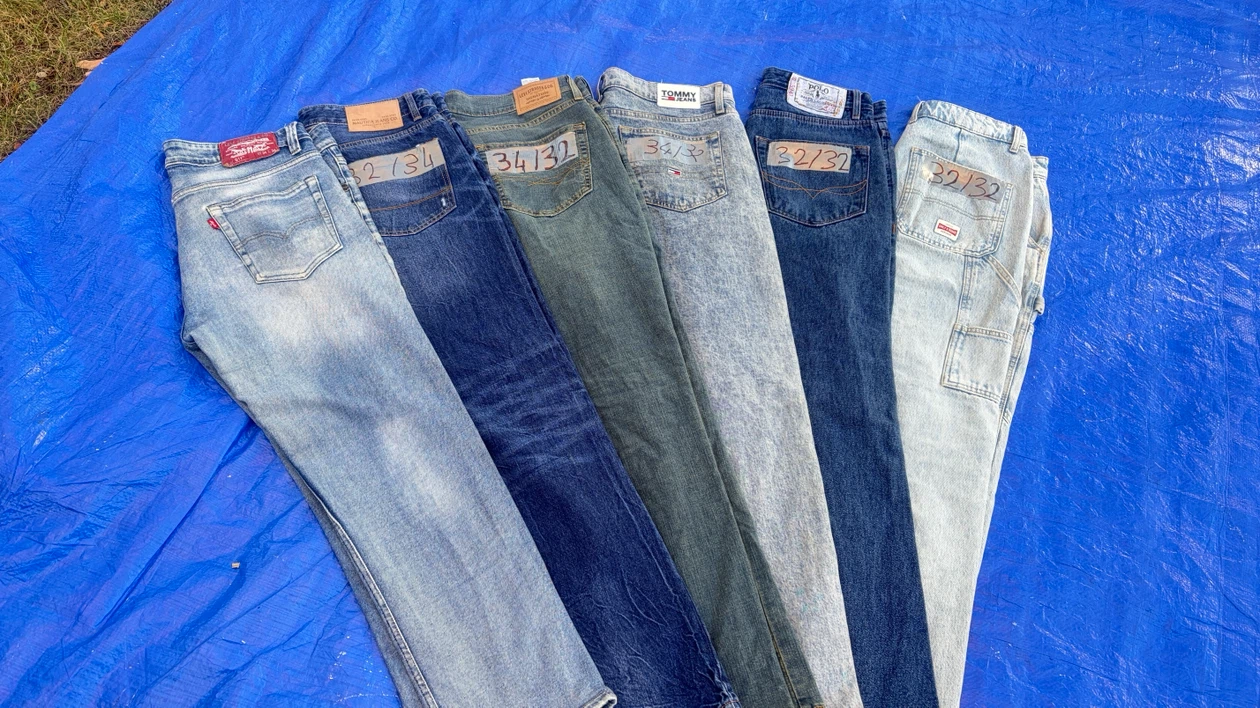 Assorted Vintage Denim Jeans - Various Brands - photo 4