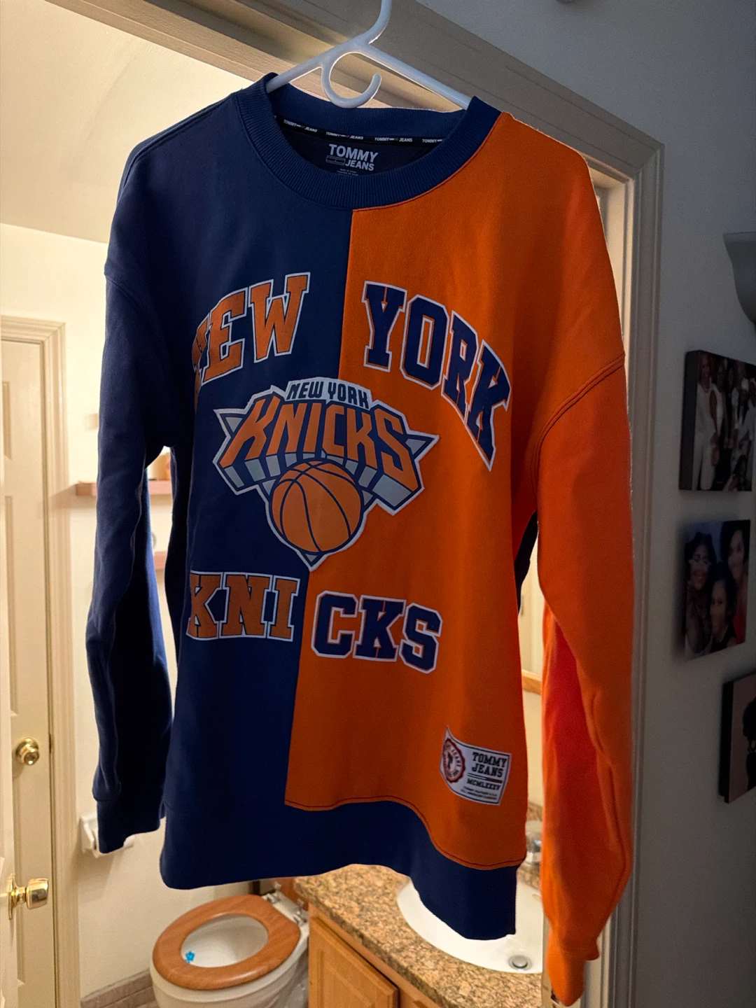Tommy Jeans New York Knicks Split Sweatshirt
