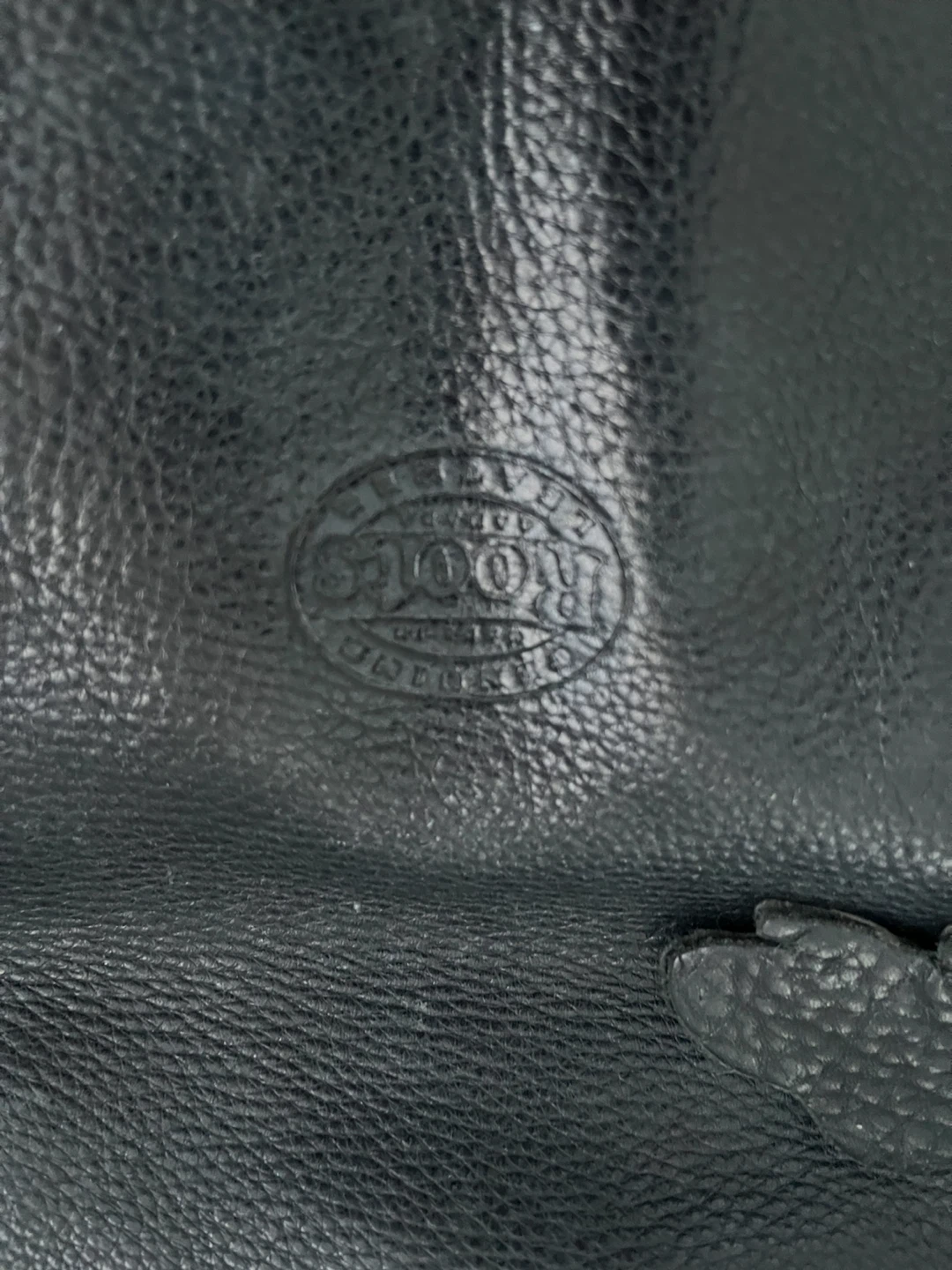 Black Roots Leather Crossbody Bag - photo 3