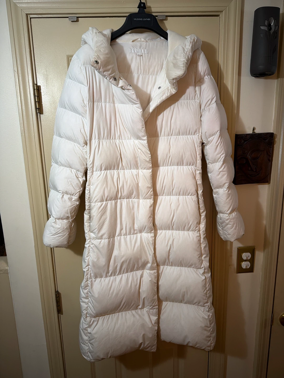 Wilsons Leather White Puffer Coat