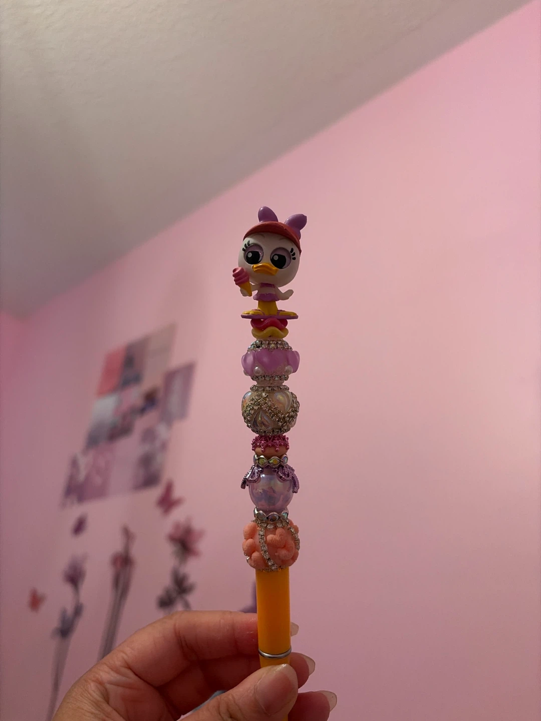 Disney Daisy Duck Beaded Pen