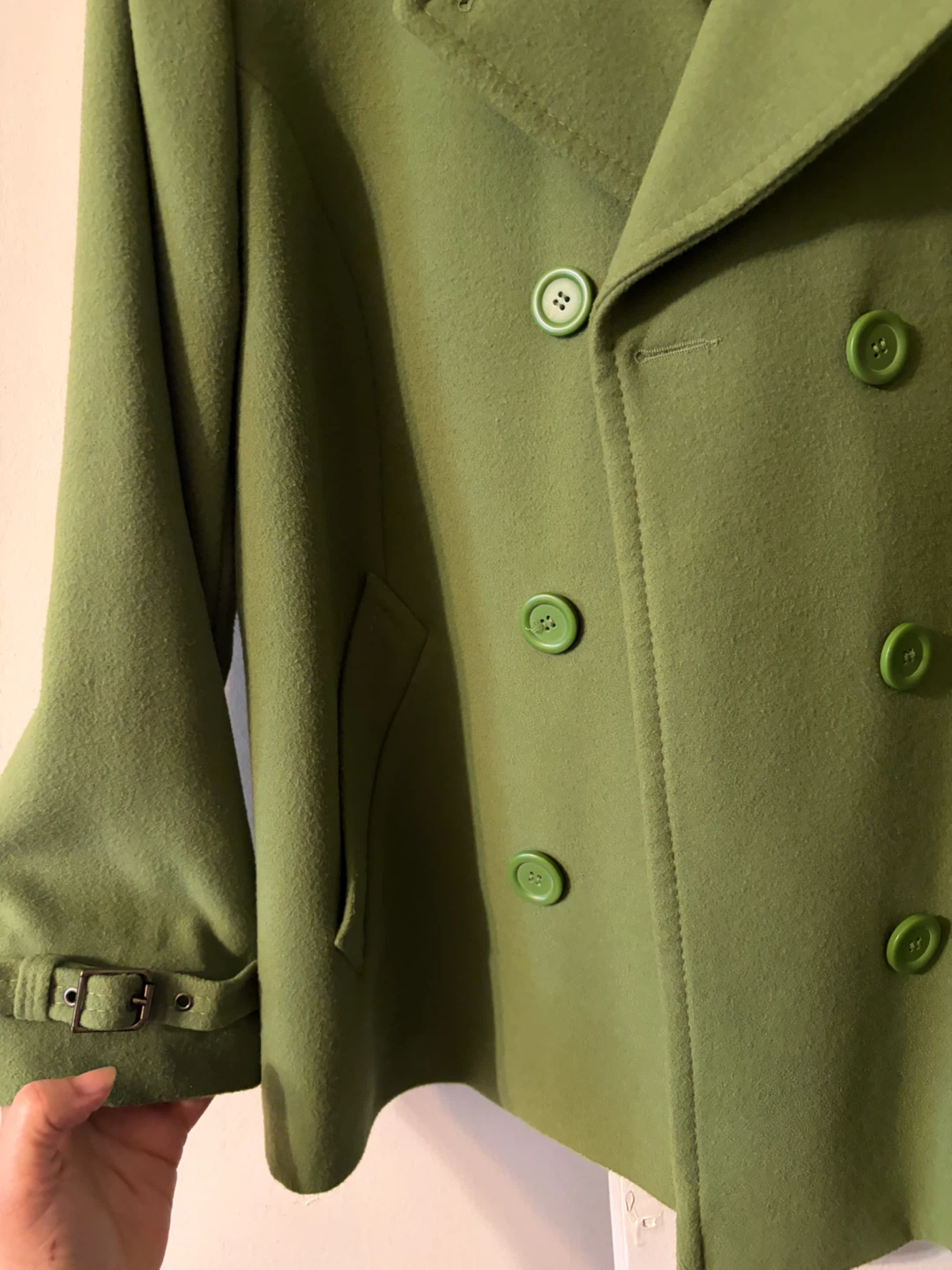 Jessica Green Coat Size 16 - photo 4