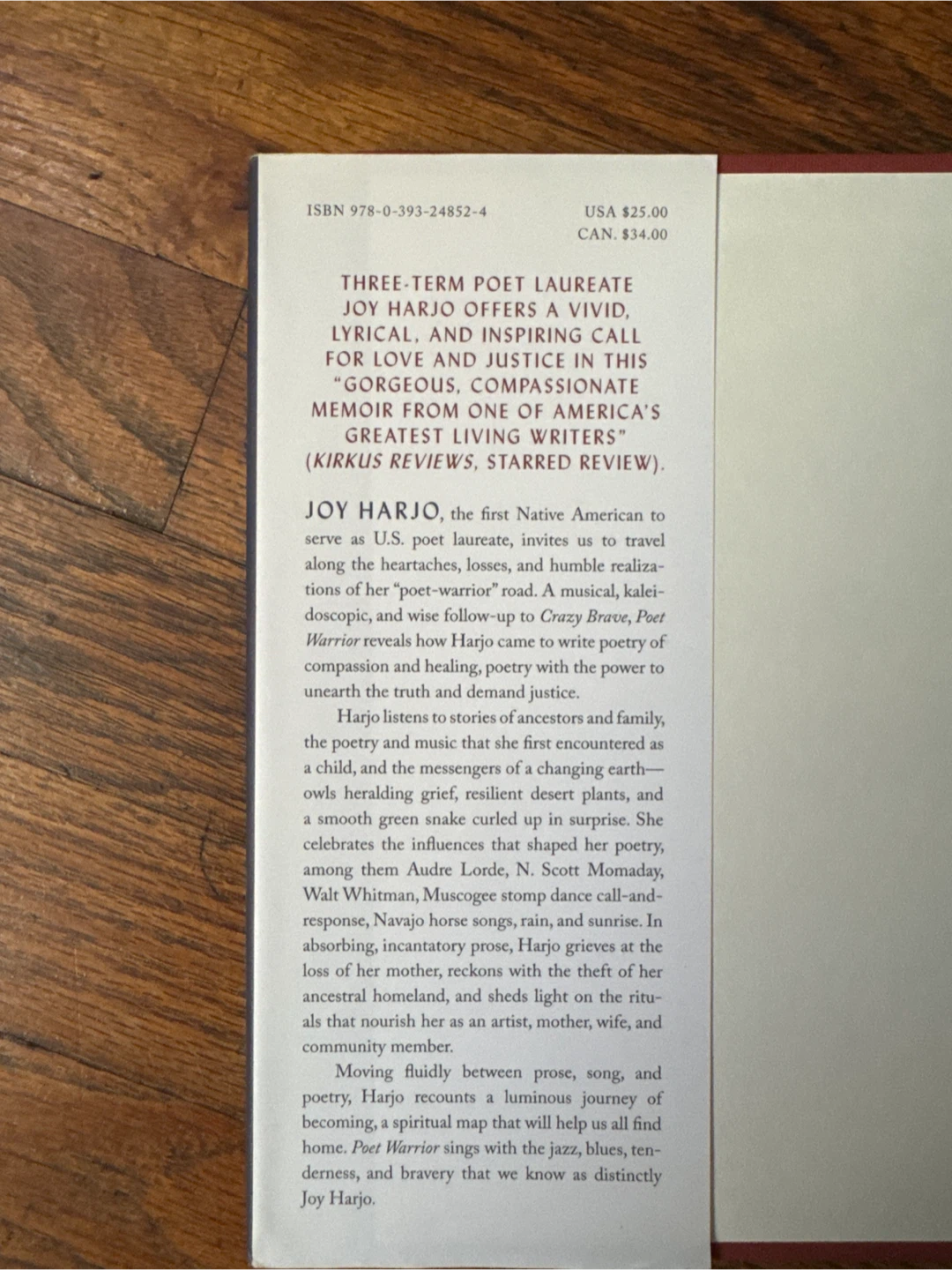 Poet Warrior: A Memoir by Joy Harjo - photo 2
