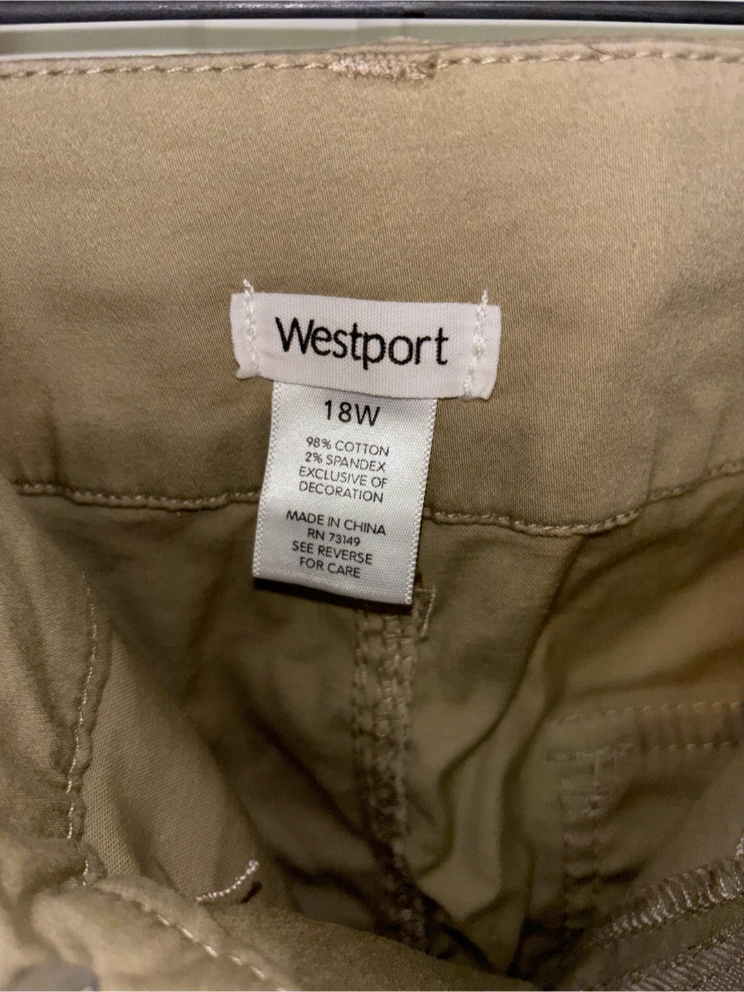 Westport Khaki Cargo Shorts - photo 3