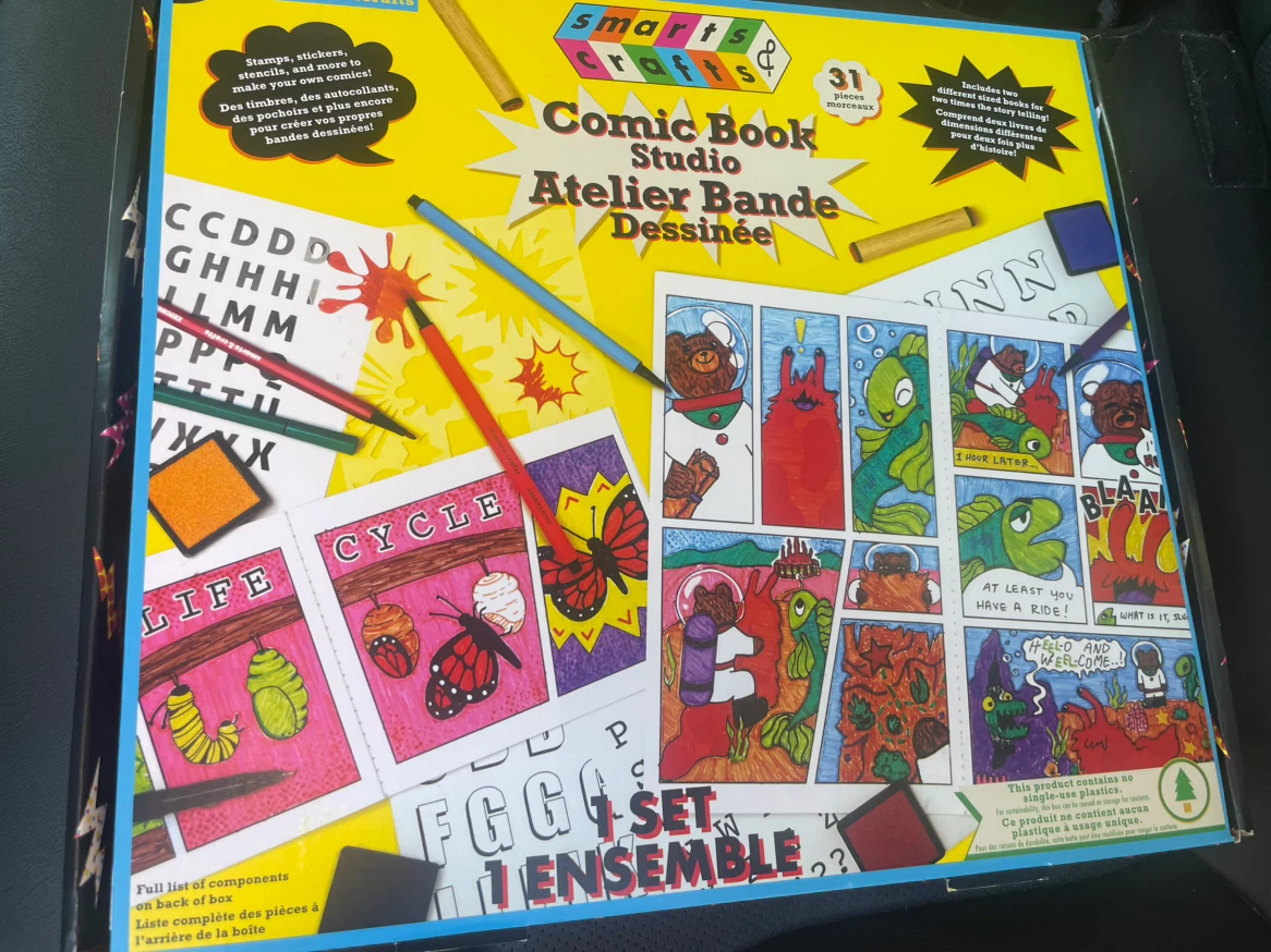 NEW! Smarts & Crafts Comic Book Studio