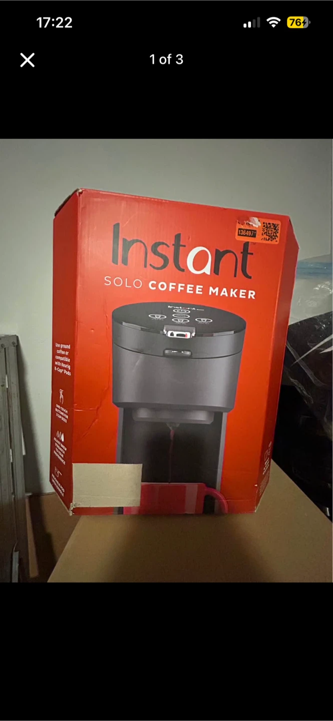 Instant Solo Coffee Maker