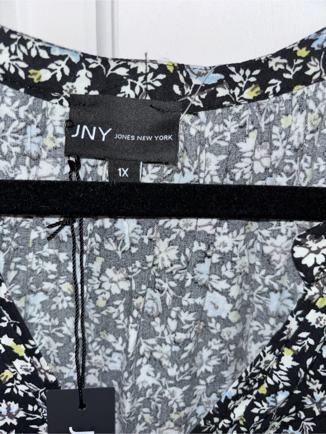 JNY Jones New York Floral Blouse 1X - photo 2