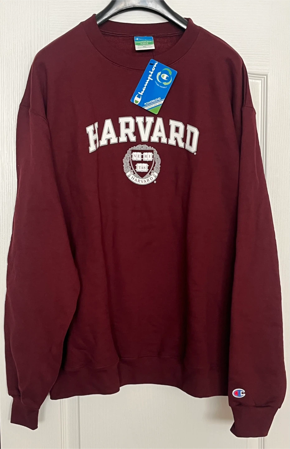 New Champion Harvard Powerblend Crewneck Sweatshirt
