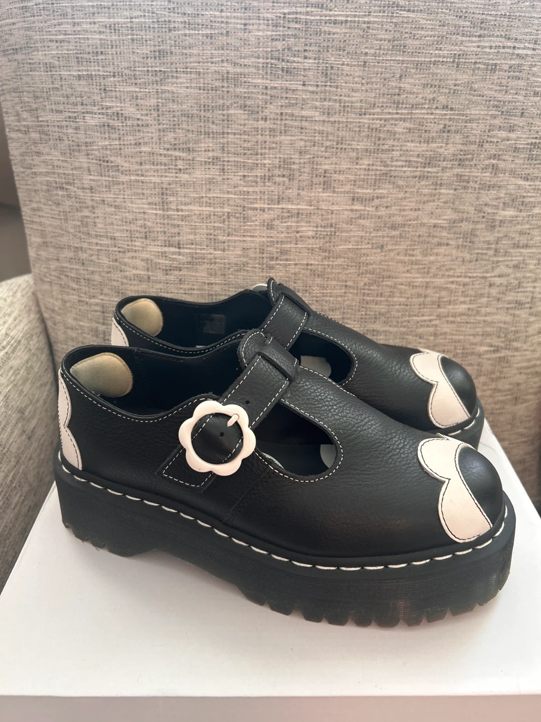 Dr. Martens Bethan Pisa Leather Platform Mary Janes - photo 3