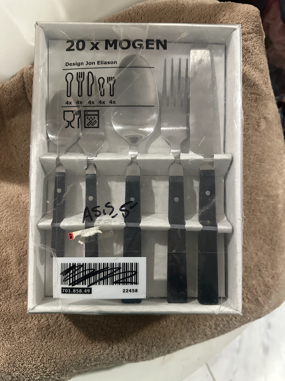 IKEA Mogen 20-Piece Cutlery Set
