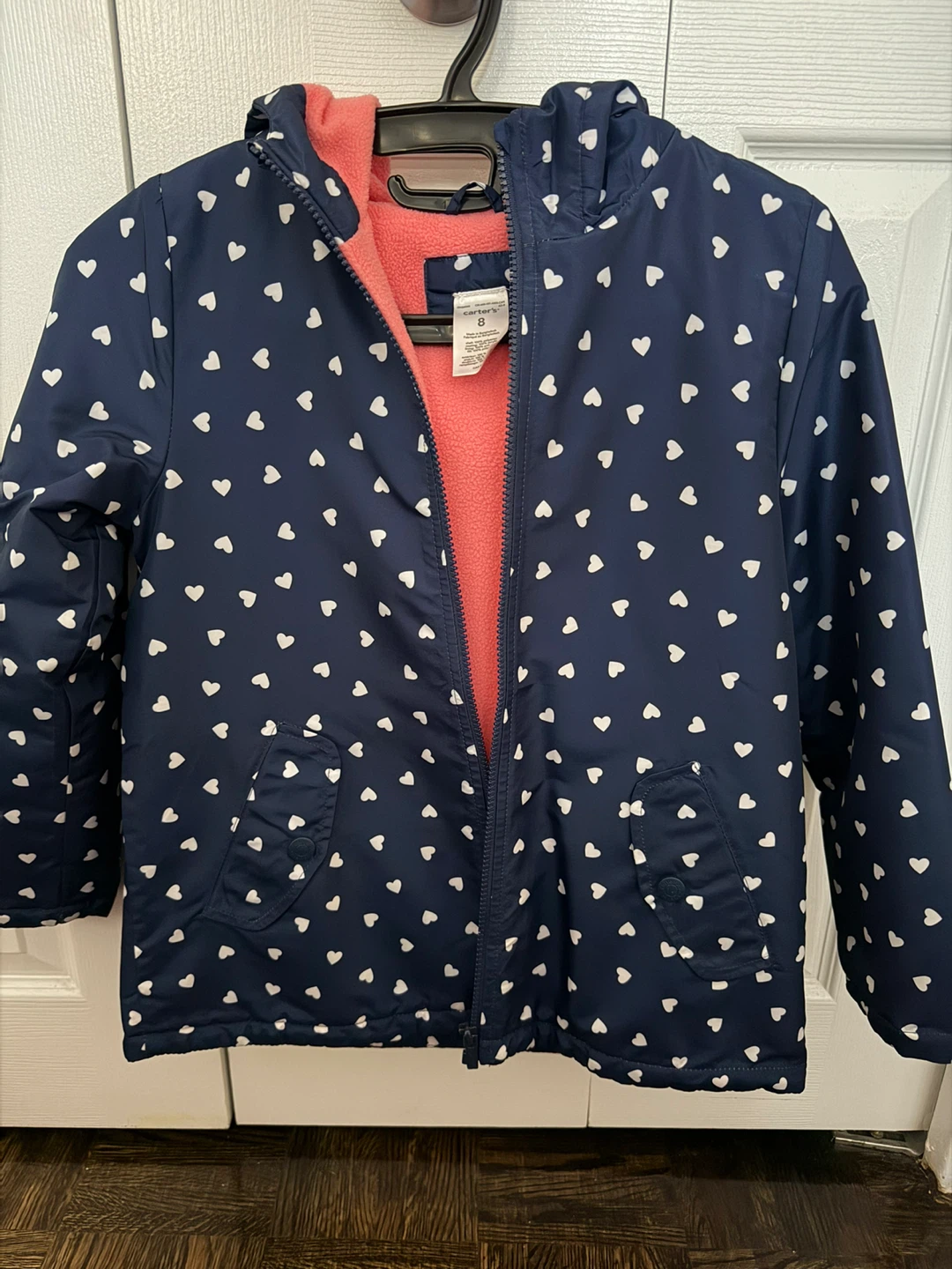 Carter's Navy Blue Jacket Size 8
