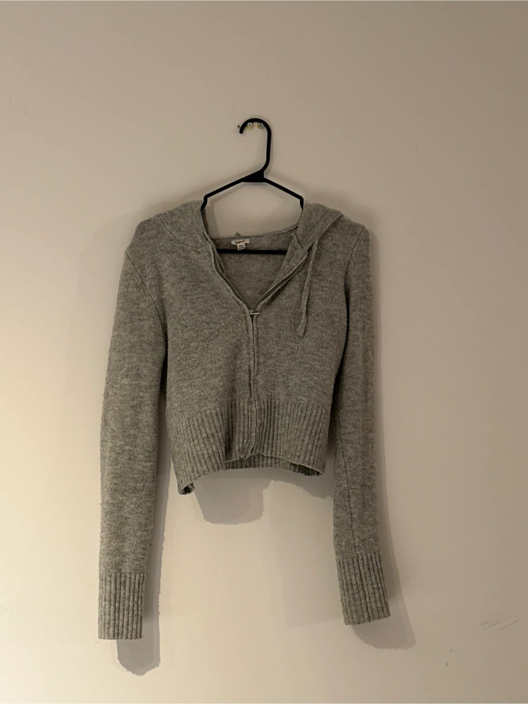 Garage Grey Zip-Up Hoodie