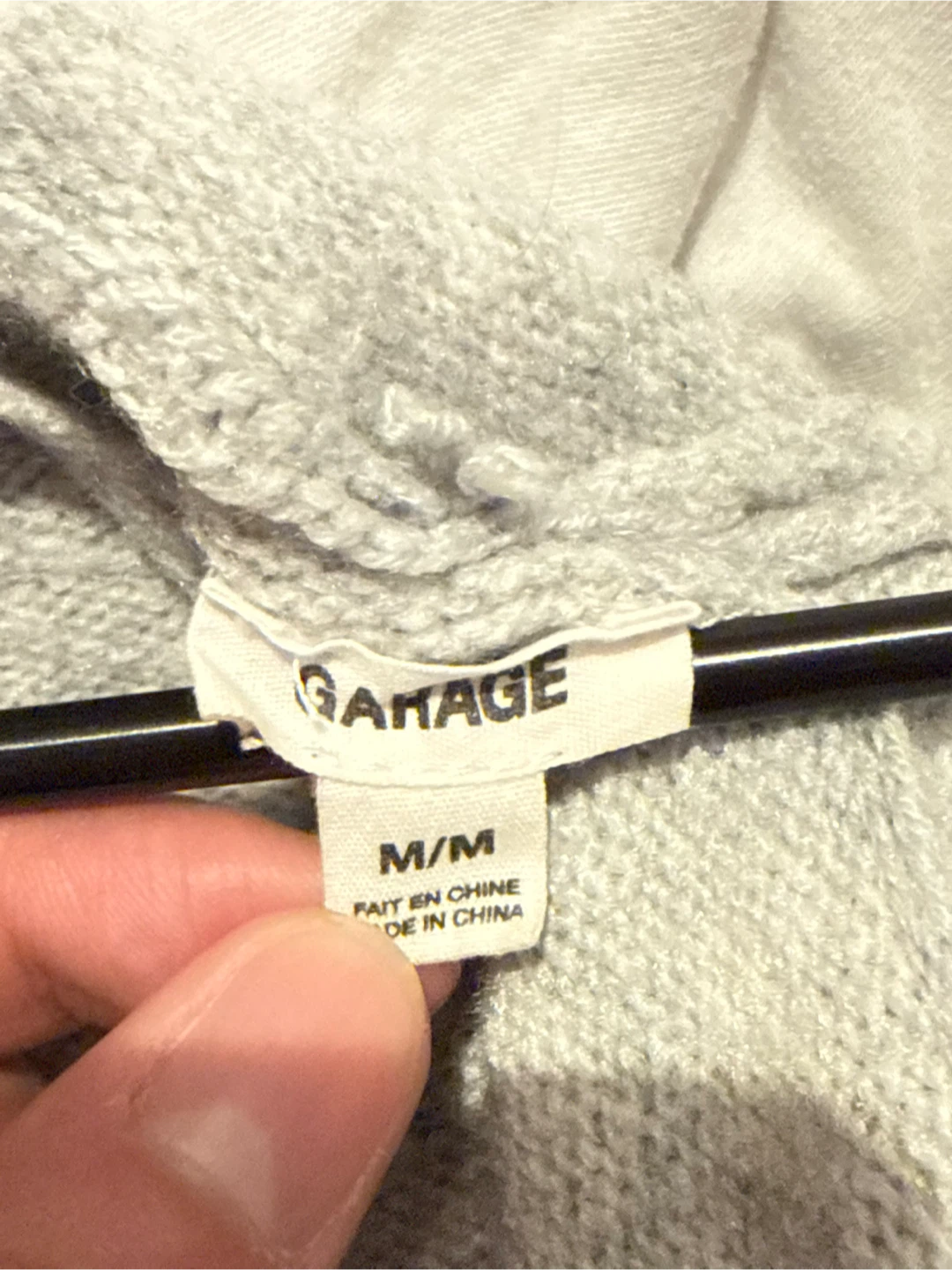 Garage Grey Zip-Up Hoodie - photo 2