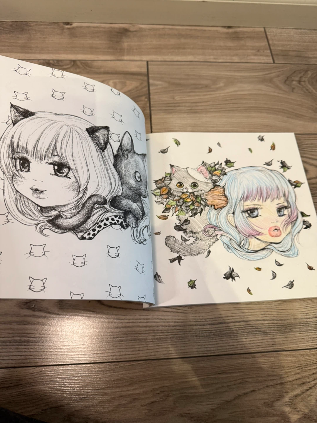 Pop Manga Cute and Creepy Coloring Book by Camilla d'Errico - photo 3