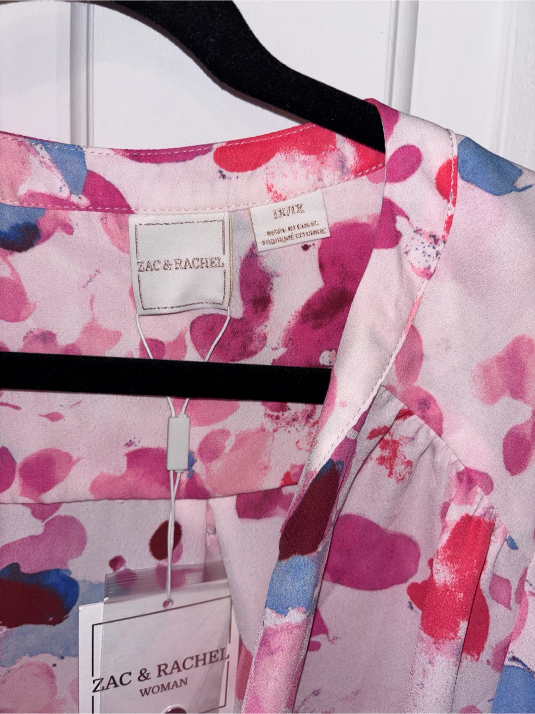 Zac & Rachel Floral Blouse 1X - photo 2