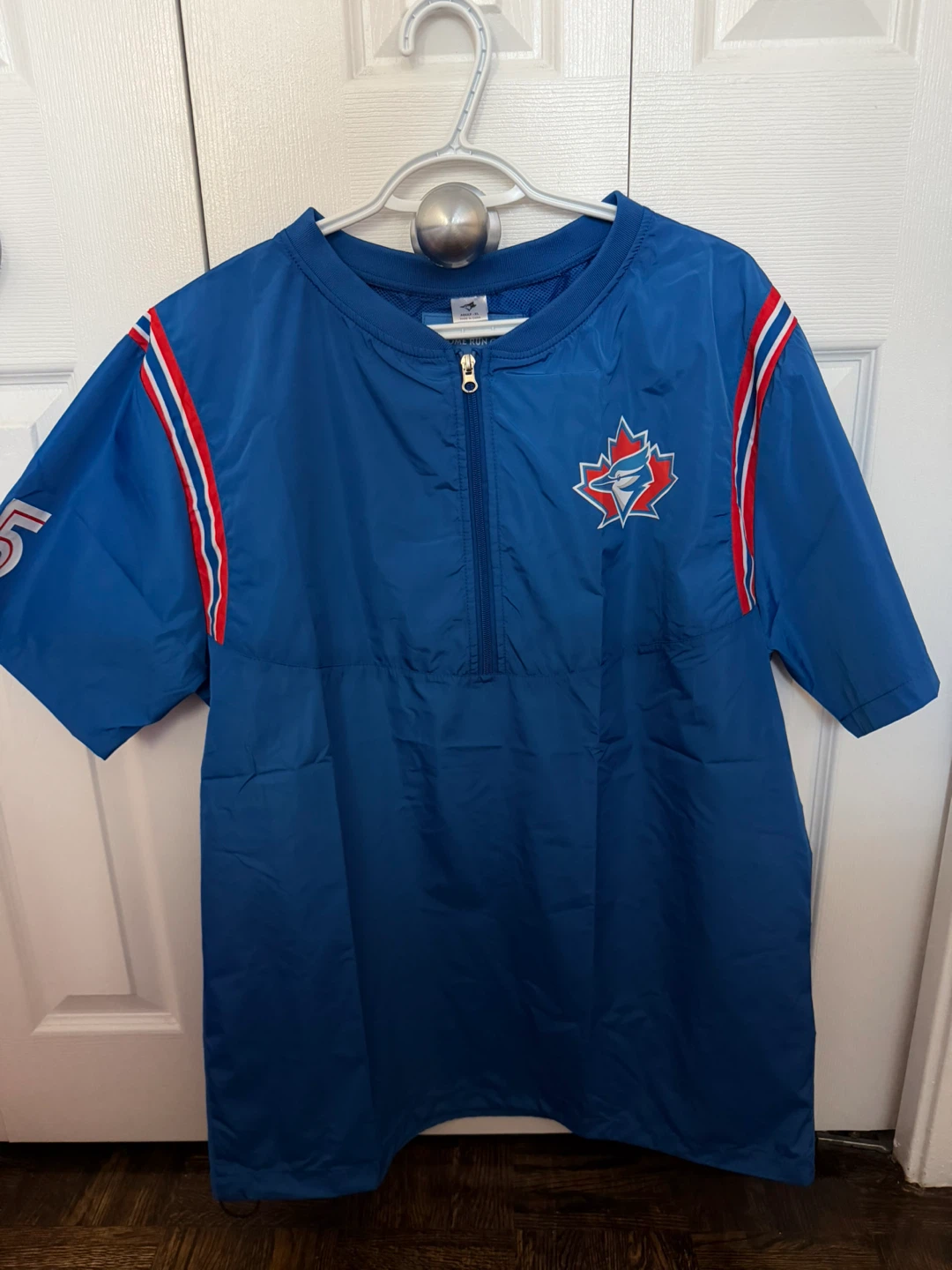 Toronto Blue Jays Carlos Delgado Short-Sleeved Windbreaker