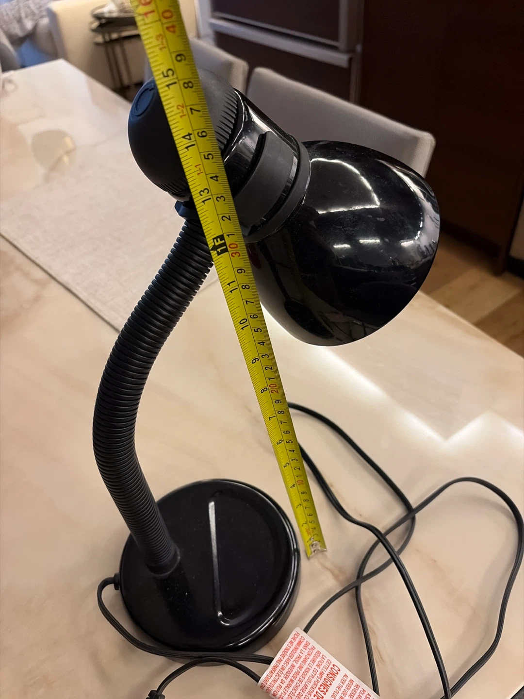 Black Flexible Desk Lamp - photo 2