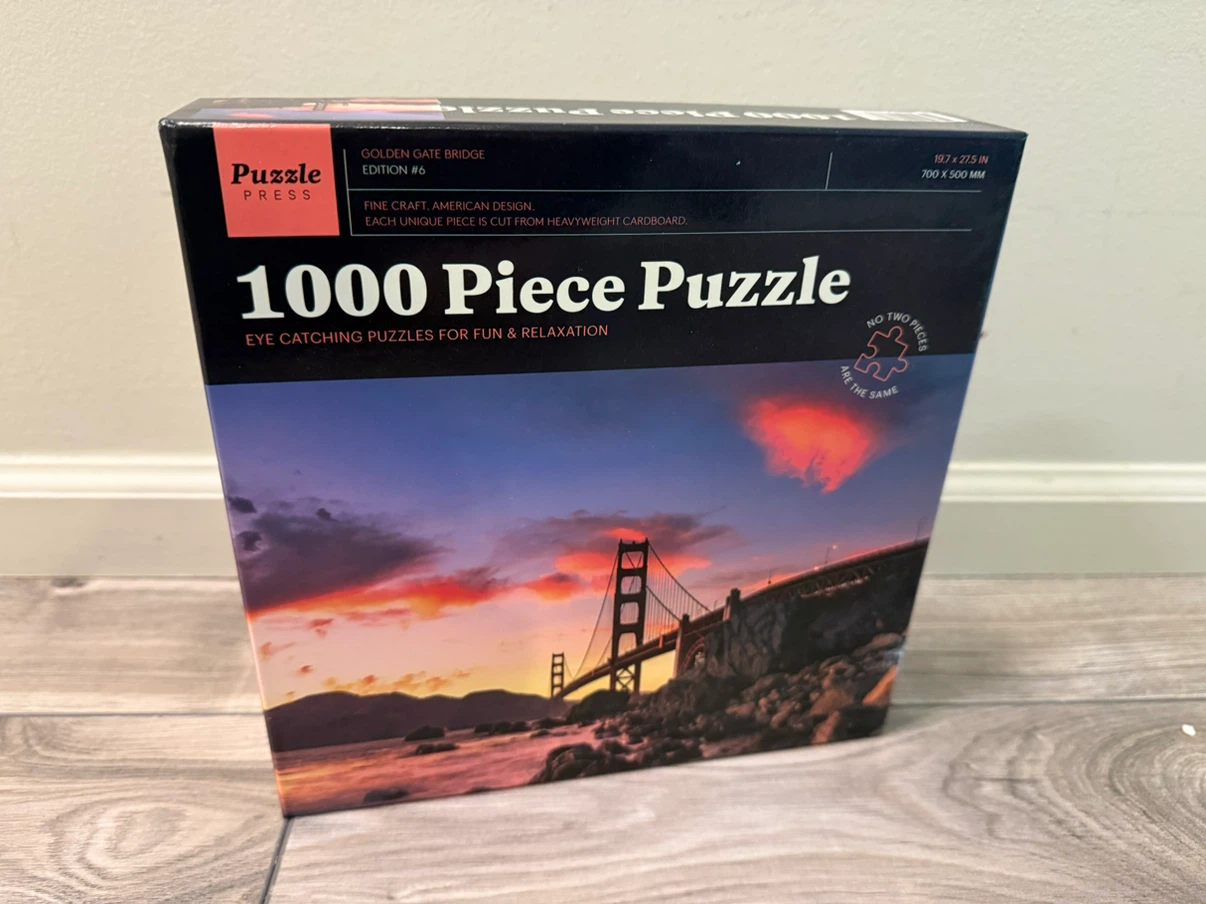 Puzzle - Golden Gate Bridge 1000 Piece Puzzle