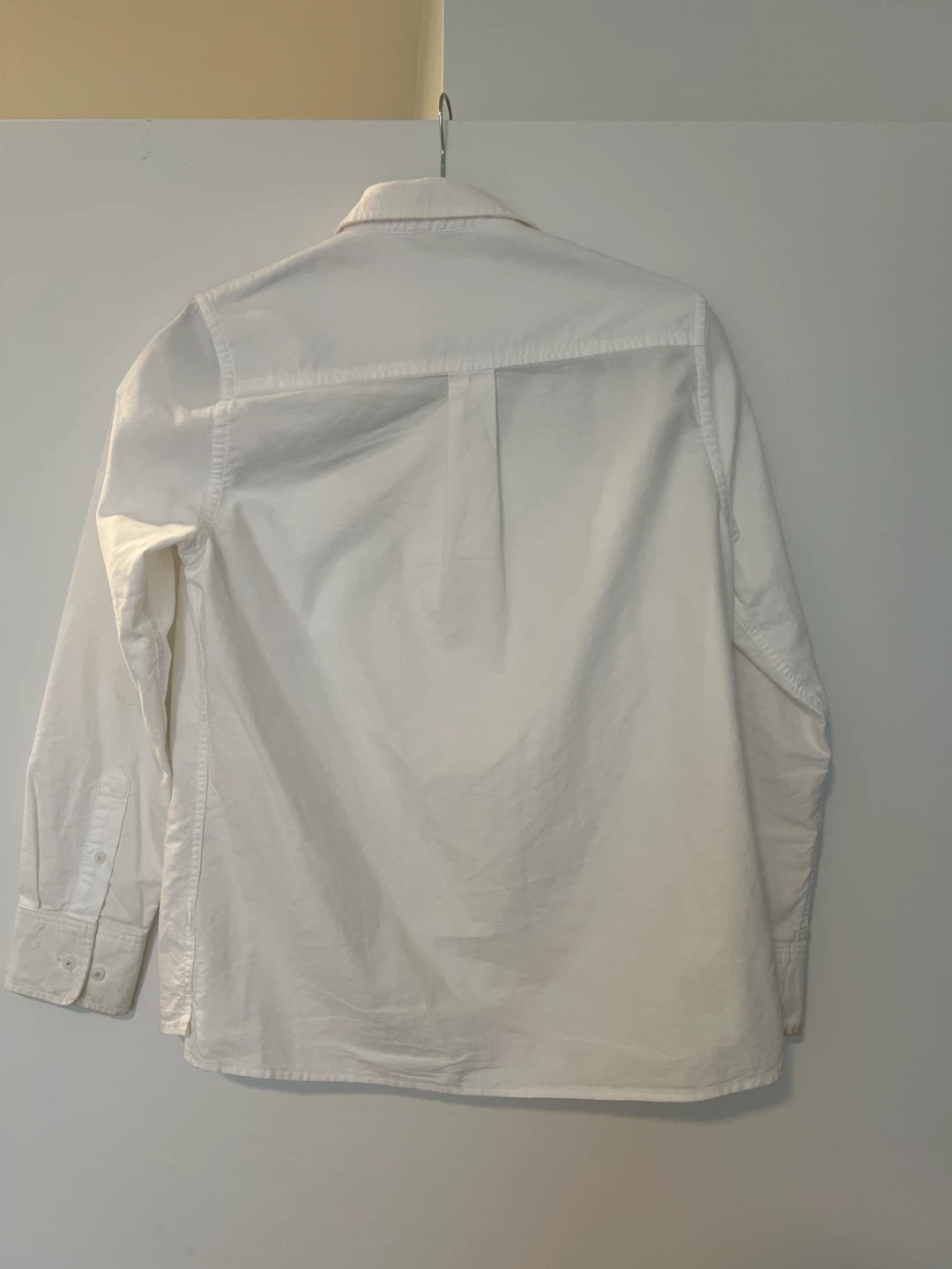 White Button-Up Shirt - photo 4